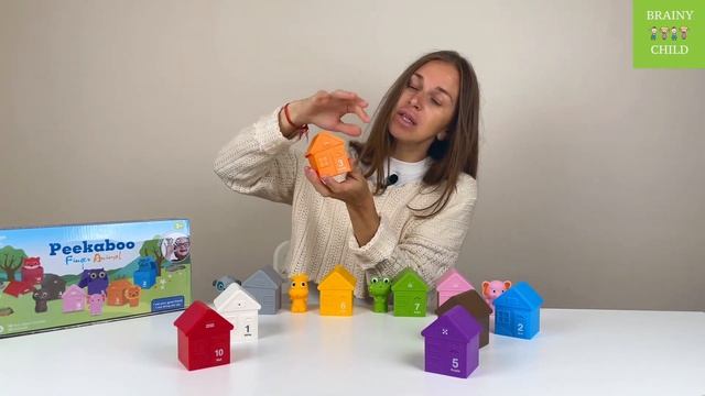 Угадай кто живет в домике? Игра для развития детей #развитиедетей #развивающиезанятиядлядетей смотреть онлайн