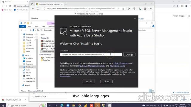 Lesson4 - Install SQL Server Management Studio - SSAS 1000 Videos смотреть онлайн