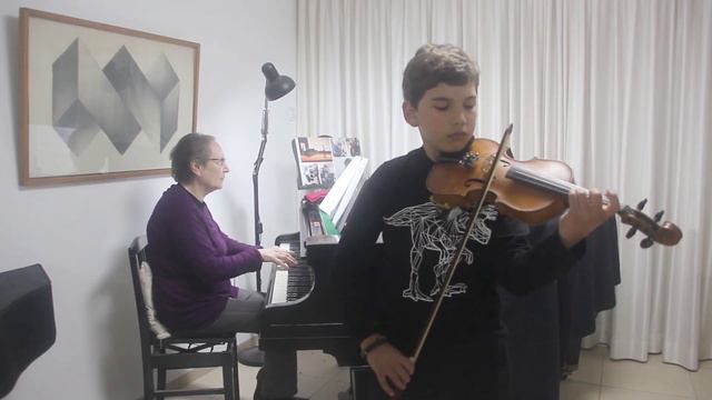 Afek Silon-Shacham (Age 11) - Charles Dancla- Variations On A Theme By Pacini Op.89 No1