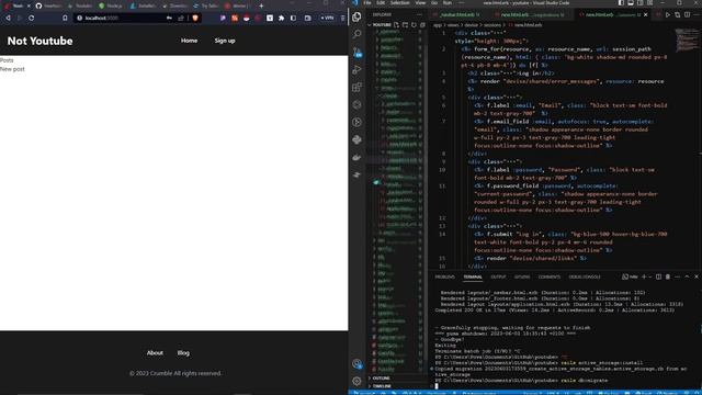 Create Youtube with Ruby on Rails Full Course смотреть онлайн