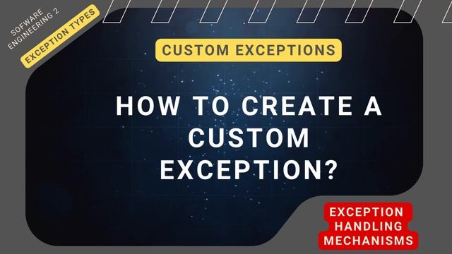 Take Control of Your Code with Exception Handling Mechanisms смотреть онлайн