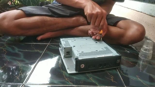 Cara bongkar✔️ pc mini HP think client T510 via eden‼️ смотреть онлайн