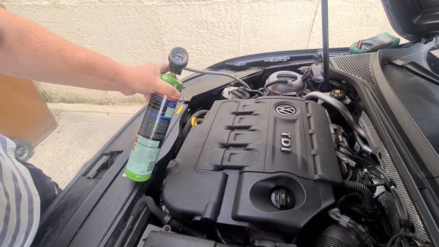 VW Passat B8 Aircon recharge смотреть онлайн