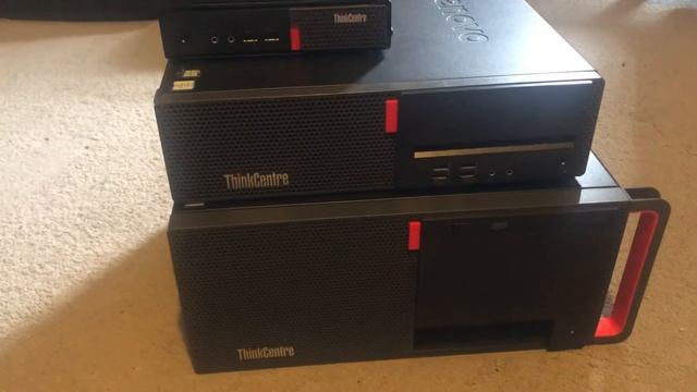 Size demo of the Lenovo Thinkcentre M910 series desktop pc's смотреть онлайн