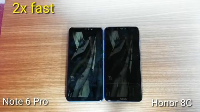 Honor 8C vs Redmi Note 6 Pro Speed Test Comparison смотреть онлайн