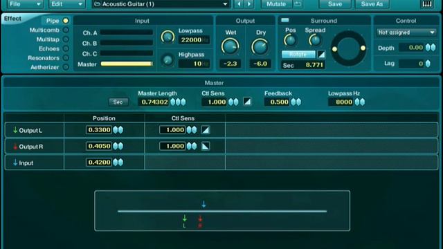 Native Instruments - Absynth - Sound Scape ( Acoustic Guitar 1)
