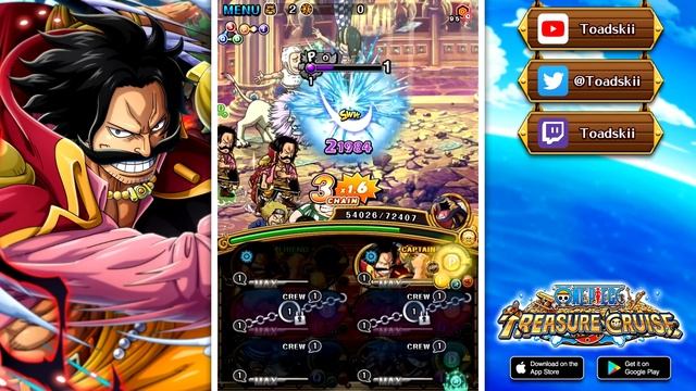 #1 LEGEND IN THE GAME! GOL D. ROGER SHOWCASE! (ONE PIECE Treasure Cruise) смотреть онлайн