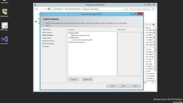 Remove an instance of MS SQL Server смотреть онлайн