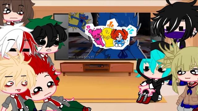 ||Mha react to Poppy playtime [Huggy❤️]|| 15k subs ❤️ смотреть онлайн