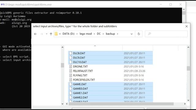 [Modding Tutorial 1]How To Export The Game Files Of Lego DC Supervillains