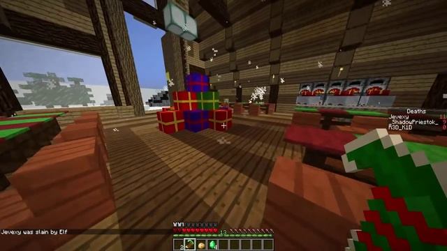 НОВОГОДНЯЯ МИНИ ИГРА В MINECRAFT: "Злобные Эльфы" смотреть онлайн