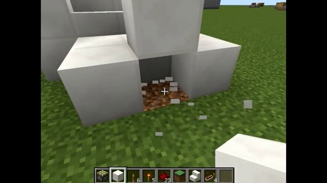 Лучшие механизмы майнкрафта (Потайная кнопка и скрытая дверь)