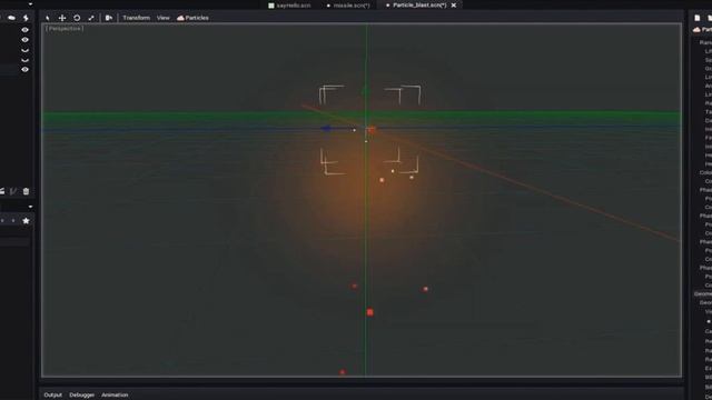Godot Engine - missile model + 3D particle effect смотреть онлайн