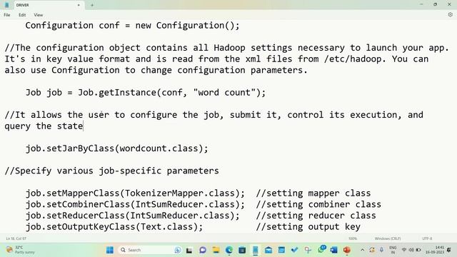 Understanding Driver Class structure in Map Reduce program (in Hindi) смотреть онлайн