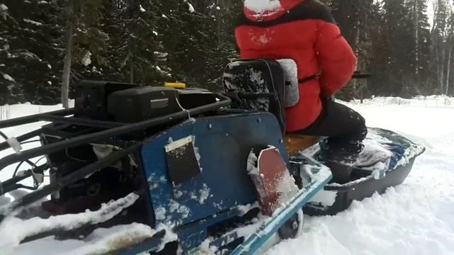 Толкач по глубокому снегу смотреть онлайн