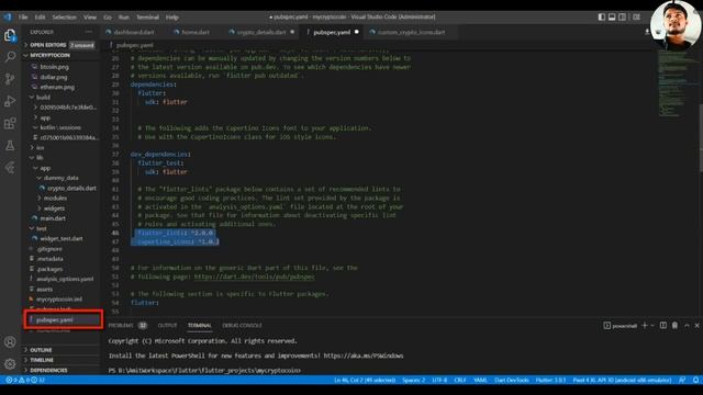 Dependency vs Dev Dependency in Flutter pubspec yaml file | Types of Dependencies in used in flutte смотреть онлайн