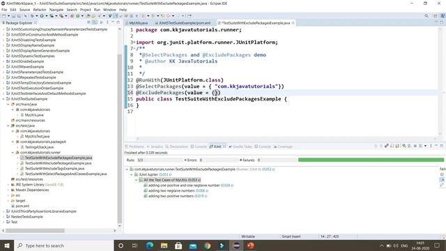 JUnit 5 Test Suites Example || JUnit 5 Tutorial || Junit interview question смотреть онлайн