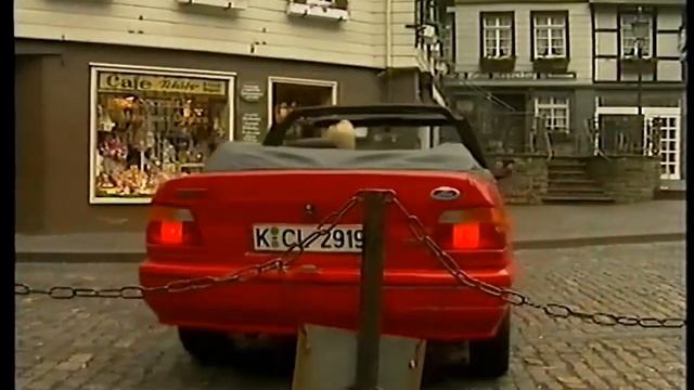 Ford - Escort (mk5) - 1.6 Cabriolet - Fahrbericht SAT 1 (1991) смотреть онлайн