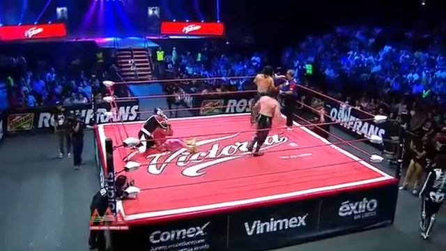 La Parka, Rey Misterio Jr Y Mysteziz Vs Johnny Mundo, Pentagón Jr Y El Mesías смотреть онлайн