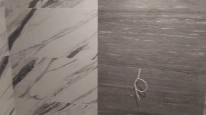 Это круто - вау эфект. Укладка крупноформатной плитки. Плитка 120 на 60