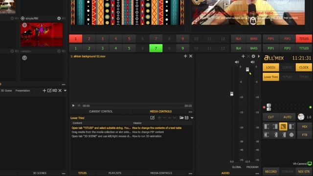 AllMix программный видеомикшер из Новосибирска от SoftLab NSK смотреть онлайн