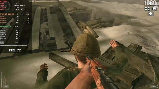 Medal of Honor: Pacific Assault | 1080p | (RX 580 8 GB | AMD Ryzen 5 1600 AF | 16 GB RAM) смотреть онлайн