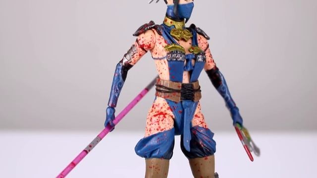 Mezco KITANA VARIANT Exclusive Mortal Kombat X Figure Review смотреть онлайн