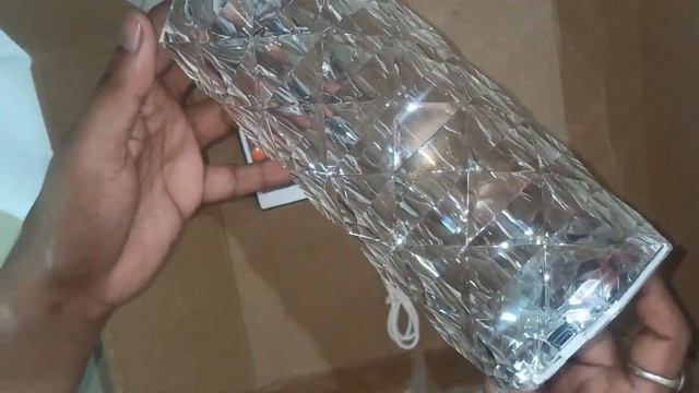 Rose Diamond Table Lamp Remote Control Touch Lamp|Crystal Diamond lamp review|Decoration lamp revie смотреть онлайн