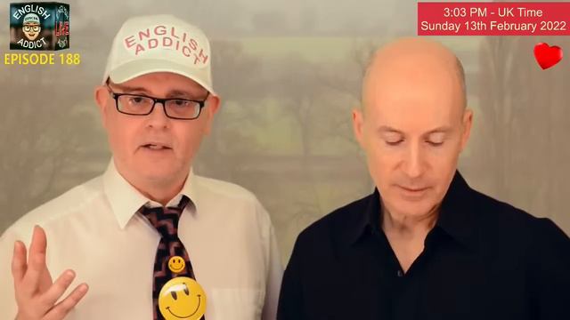 💘 'LOVE is BLIND' 💋 / English Addict LIVE chat & Learning / Sun 13th FEBRUARY 2022 - with Mr Duncan смотреть онлайн