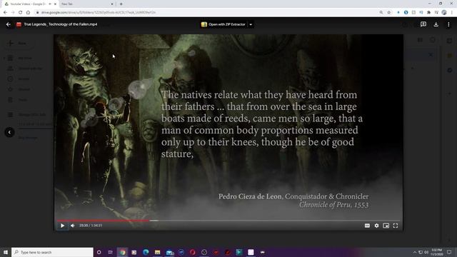 Reviewing "True Legends - Technology of the Fallen" - The Peruvian's account of the Nephilim of old смотреть онлайн