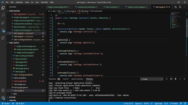Ionic 6 Angular - constructor vs ngOnInit смотреть онлайн