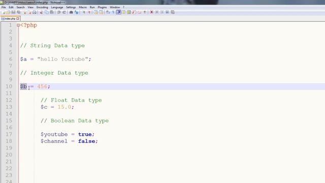 PHP Tutorial For Beginner Full In Hindi 7 - Data Type in PHP смотреть онлайн