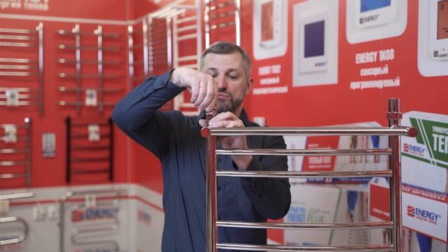 Водяной полотенцесушитель лесенка Energy Prestige Modus 800х500: обзор модели смотреть онлайн