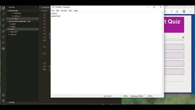 Javascript quiz app смотреть онлайн