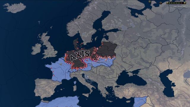 Germany vs. Neighbors - HOI4 Timelapse смотреть онлайн