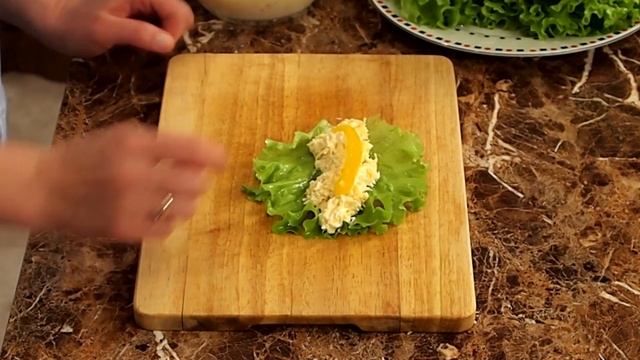 ЛЕГКАЯ ЗАКУСКА из Салатных Листьев! смотреть онлайн