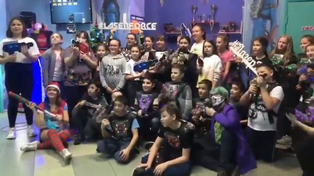 Эмоции после дня рождения в Челябинске в Лазерфорс смотреть онлайн