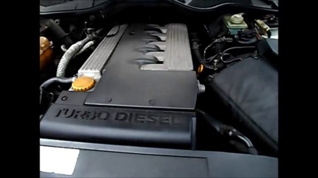 Opel Omega 2,5 td (Tds) 25dt engine sound odpalanie by WBcars.pl смотреть онлайн
