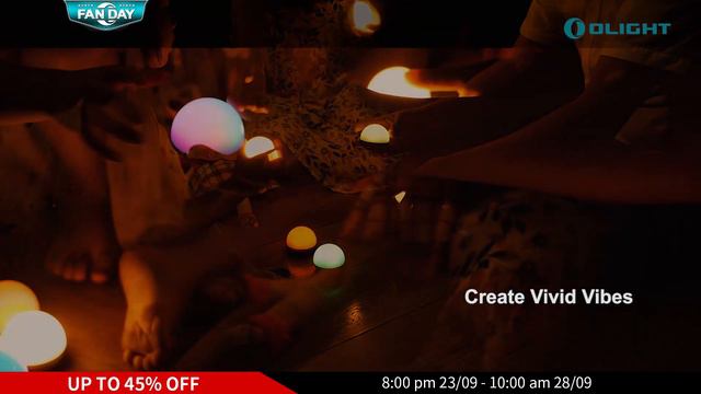O'Fan Day Flash Sale 🔥 Olight Obulb MC Multi-Color Bulb Light смотреть онлайн