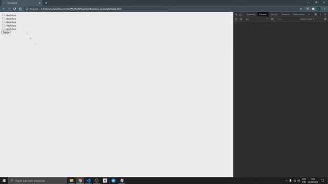 Selecionar todos checkbox com Javascript (HTML, Javascript) смотреть онлайн