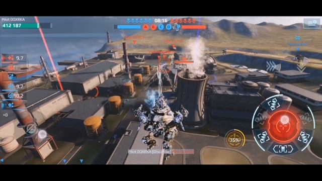 war robots test server muestra un nuevo titan y robot últimate fenrir para la próxima actualización смотреть онлайн