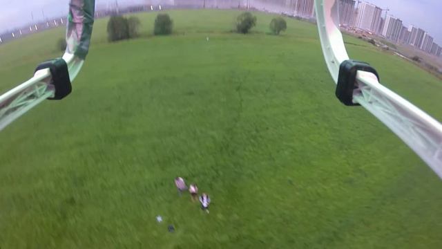 Полет в сумерках на Cheerson CX-20 с GoPro 3+ Silver без стабилизации смотреть онлайн