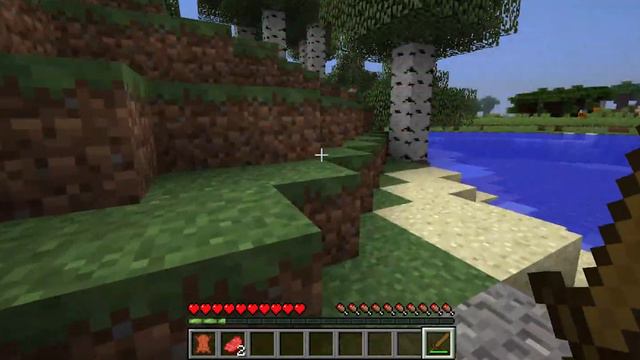 Как выжить в первую ночь в MINECRAFT смотреть онлайн