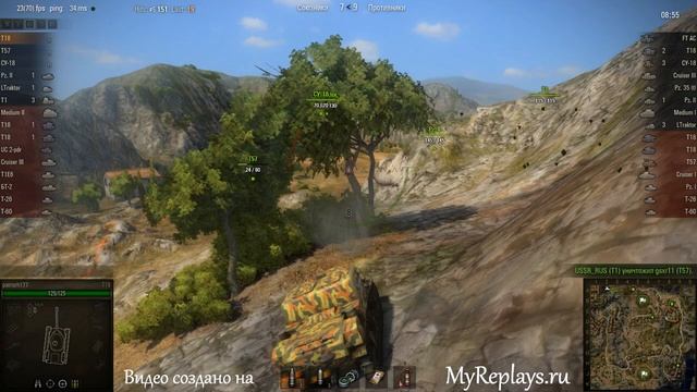 WOT: Провинция - T18 - 5 фрагов смотреть онлайн