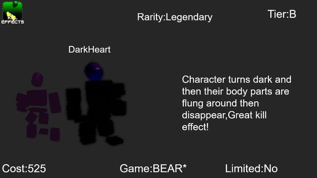 Roblox Bear (Alpha)/BEAR* - All Kill effects Ranked! (Tier List) смотреть онлайн