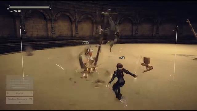 Nier - Double Damage Glitch смотреть онлайн
