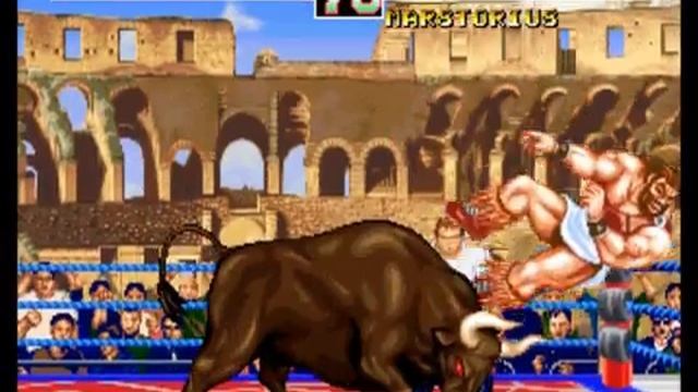 Karnov's Revenge (Fighter's History Dynamite) (MAME) Bull Arcade смотреть онлайн