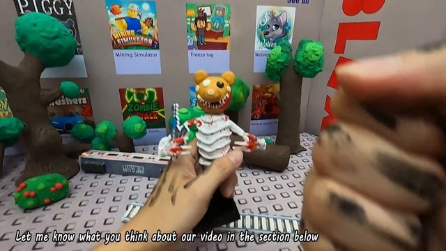 Monster School X Roblox Piggy #robloxanimation #minecraft Animation