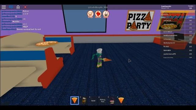 Roblox Pizza Sound Remix смотреть онлайн