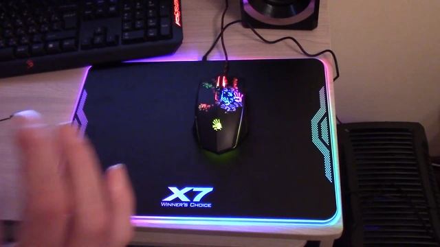 Игровой коврик для мыши A4Tech XP-50HN black Обзор и тест смотреть онлайн